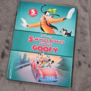 Disney 5-Minute‎ Stories Starring Goofy Hardcover Book Kohl's Cares Edition